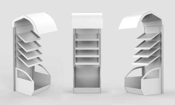istock Display stand, retail display stand for product 1318561314
