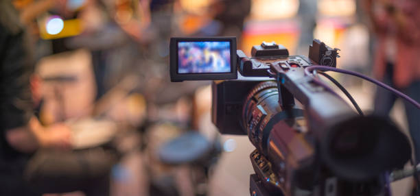 istock stream at a concert in a hall without spectators 1318573418