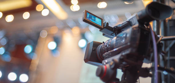 istock stream at a concert in a hall without spectators 1318573429