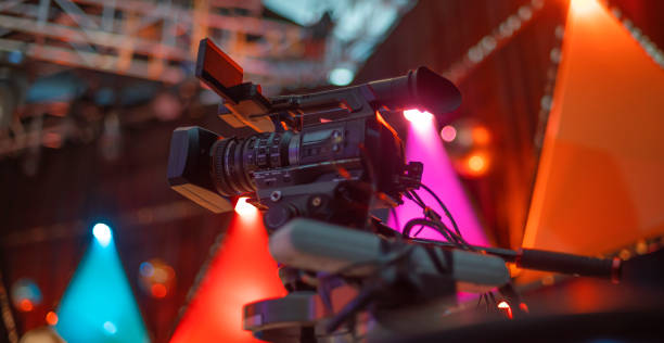 istock stream at a concert in a hall without spectators 1318576431