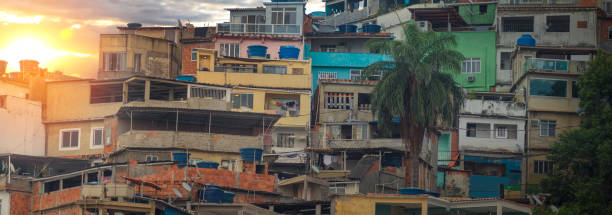 istock favelas of Rosinha in Rio de Janeiro. 1318576449