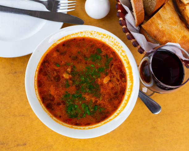 istock Georgian traditional soup kharcho 1318587110