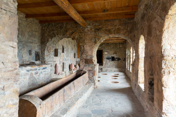 istock Old wine cellar in ancient Nekresi monastery, Georgia 1318588175