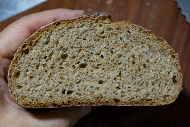 istock cross section of a cut out wholegrain bread 1318594478
