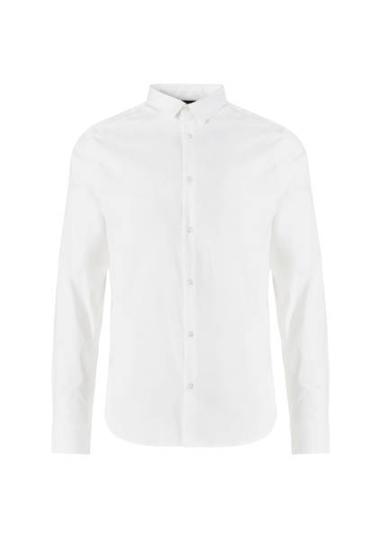 istock White men's classic and business shirt with button 1318603824