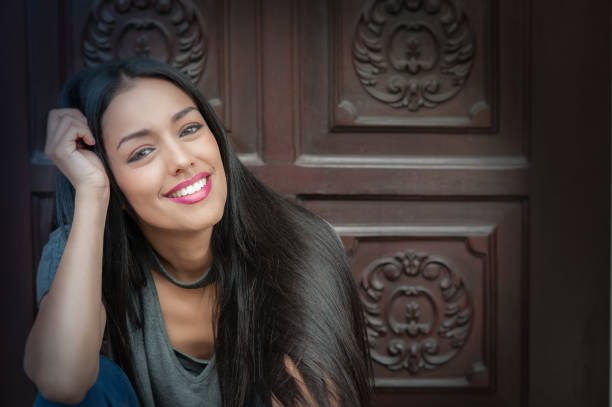 istock Good looking girl smiling 1318612782