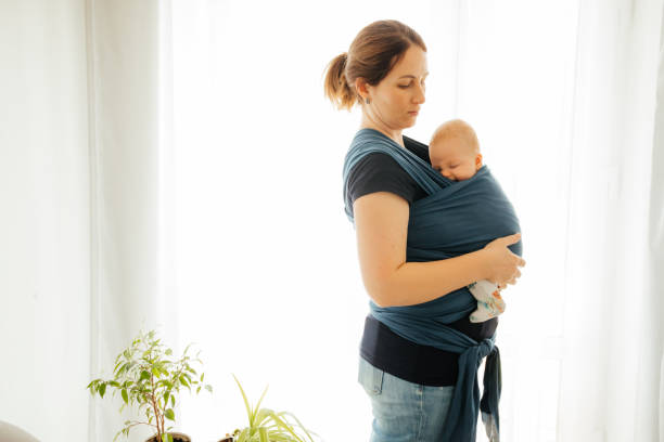 istock Mother And Daughter Standing At Home 1318628146