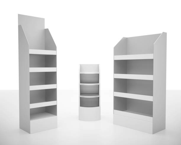 istock Blank POS Product Stand Or Shelf 1318628763