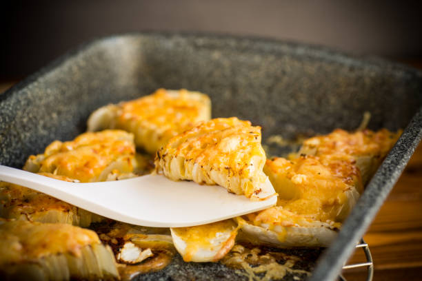 istock cabbage in batter baked with cheese in the form 1318633160