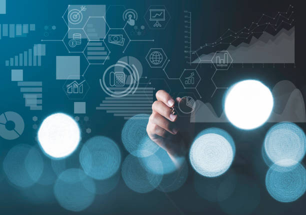 istock Digital marketing,Businessman working with digital virtual screen,Business innovation technology concept 1318647645