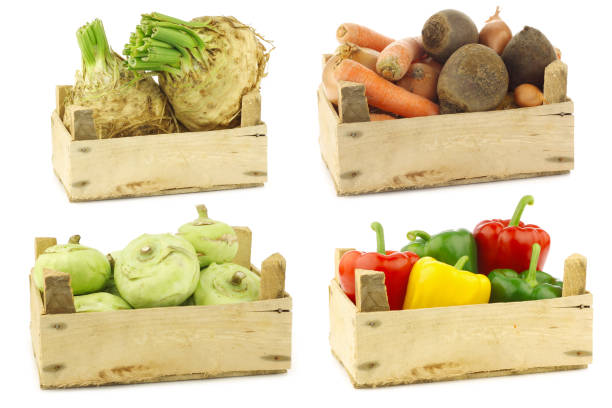 istock Cooking vegetables in a wooden crate 1318647699