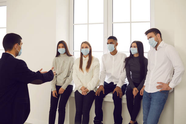 istock Working, public events and meetings during COVID-19 outbreak 1318650091