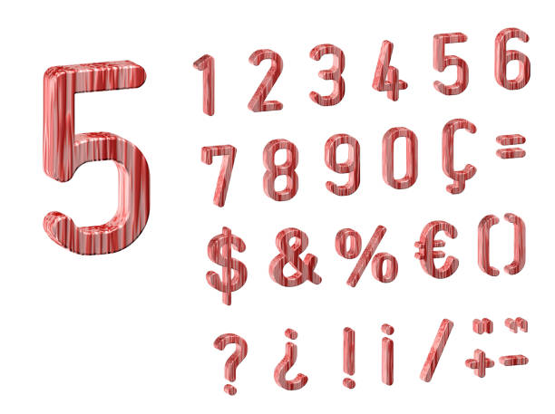 istock 3d illustration of wooden alphabet. 1318655072