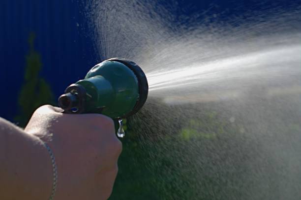 istock watering the green lawn 1318673255