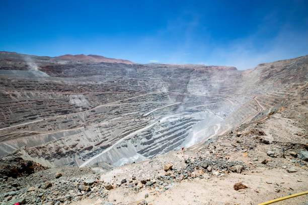 istock Chuquicamata, biggest open pit copper mine, Calama, Chile 1318673549
