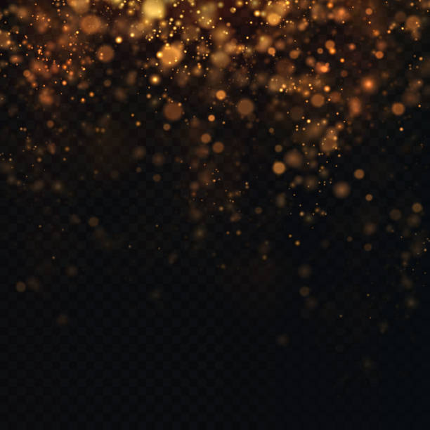 istock Glittering particles of fairy dust. Magic concept 1318679389