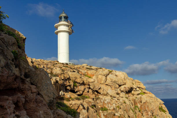 istock Lighthouse in cape Barbaria in Formentera (Spain) 1318680395