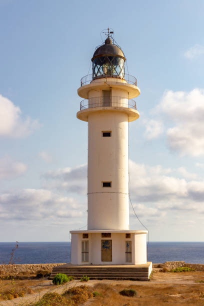 istock Lighthouse in cape Barbaria in Formentera (Spain) 1318680435