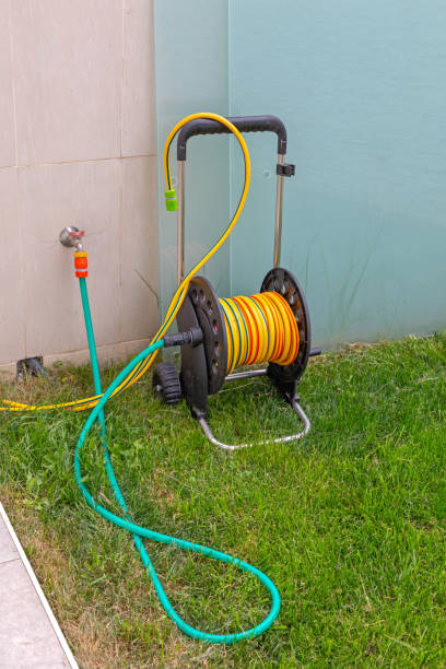 istock Garden Hose Reel 1318682462