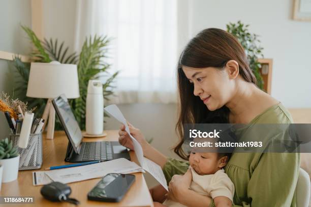Female Finances For Family Stock Photo - Download Image Now - Finance, Privacy, Women