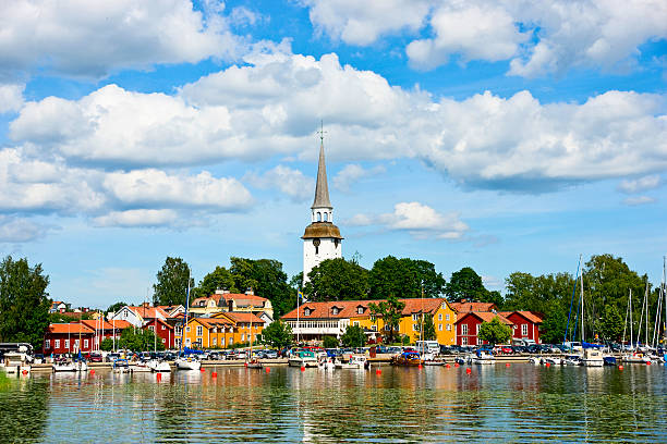 mariefred, suécia - sodermanland imagens e fotografias de stock