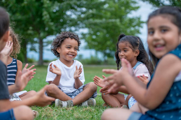 istock A diverse group of young, happy children 1318687643
