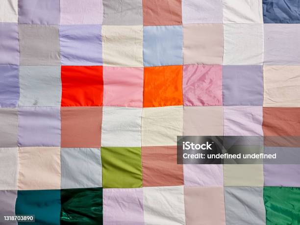 Patchwork Quilt Basic Pattern Squarepart Of Patchwork Quilt As ...