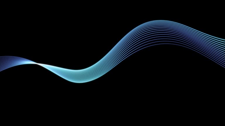 Abstract Wave Lines (loop 4k)