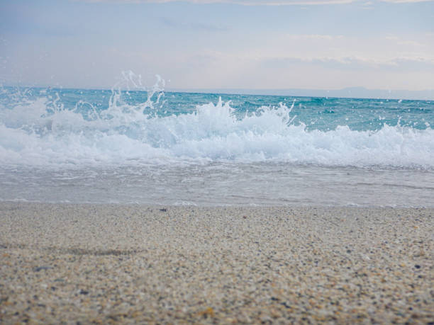 istock Seascape with empty tropical beach stock photo 1318716326