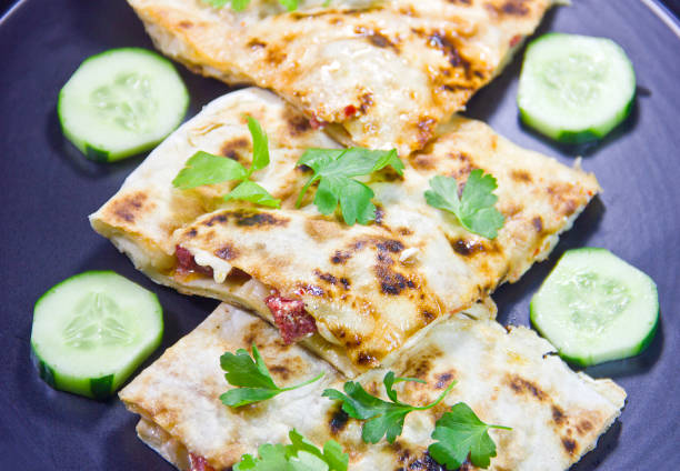Turkish sausage Gozleme