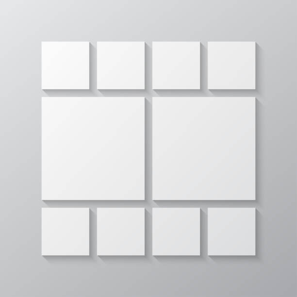 istock Template collage of ten frames, images, photos 1318738417