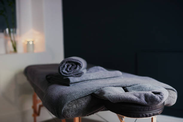 Shot of an empty room at a day spa