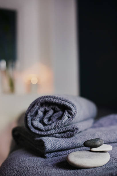 istock Shot of an empty room at a day spa 1318747238
