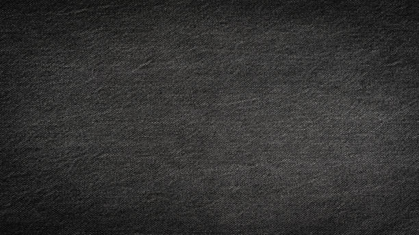 istock Black denim texture and jeans background 1318758424