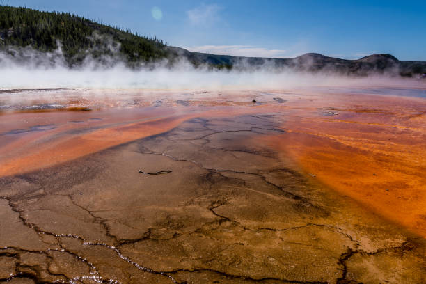 istock Grand Prismatic Spring in Yellowstone National Park 1318759583