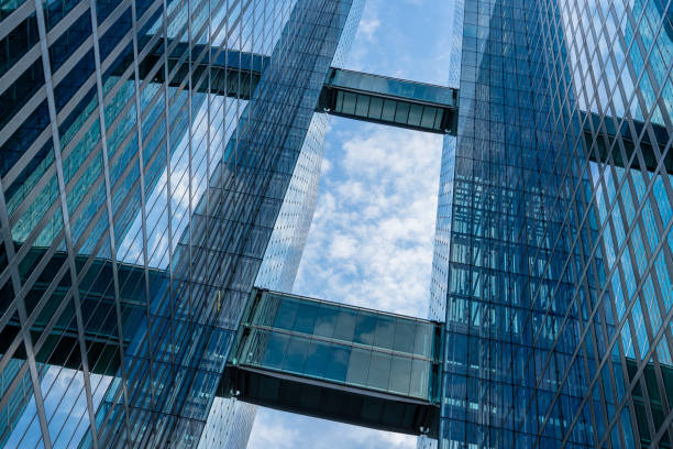 istock Low Angle View Of Modern Buildings Against Sky 1318797968