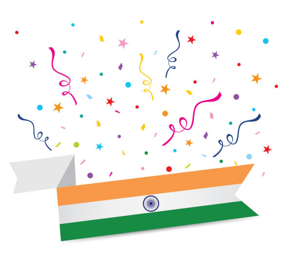 illustrazioni stock, clip art, cartoni animati e icone di tendenza di striscione celebra - star of india