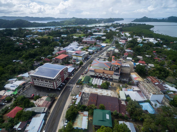 istock Koror Town in Palau Island. 1318815699