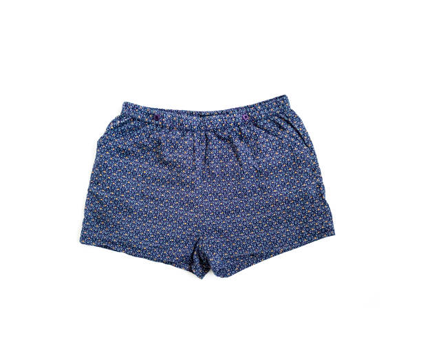 istock Printed summer shorts isolated on white background 1318818028