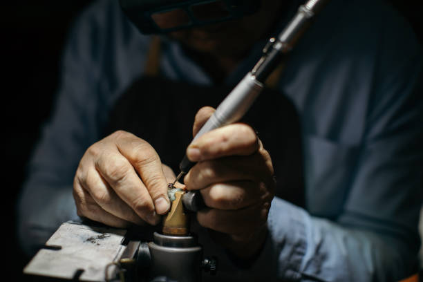 istock Jewelry manufacture 1318819945