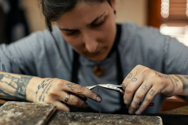 istock Jewelry manufacture 1318822546