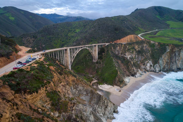 istock Bixby Creek Bridge also known as Bixby Canyon Bridge 1318826894