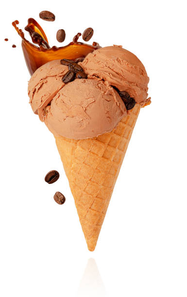 istock Coffee flavor ice cream 1318837991
