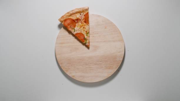 istock Last Piece of Pizza on a table, Top view 1318839524