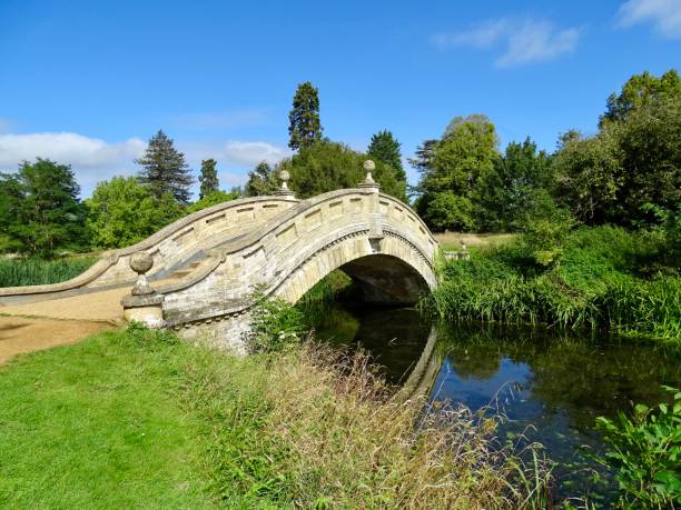 istock Stone bridge in the English countryside 1318842723