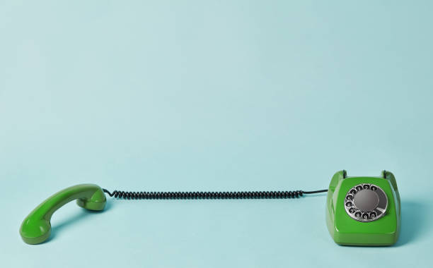 istock Vintage telephone and telephone receiver 1318857117