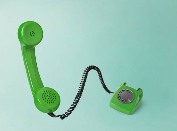 istock Vintage telephone receiver 1318857135