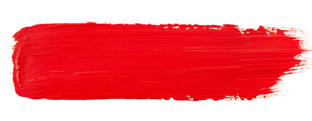 istock Watercolor red paint 1318857245
