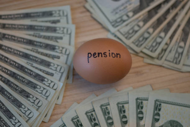 istock Pension - Nest Egg Growing for Retirement 1318858969