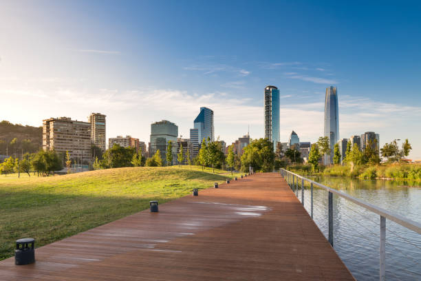 istock Cityscape of Santiago 1318859012